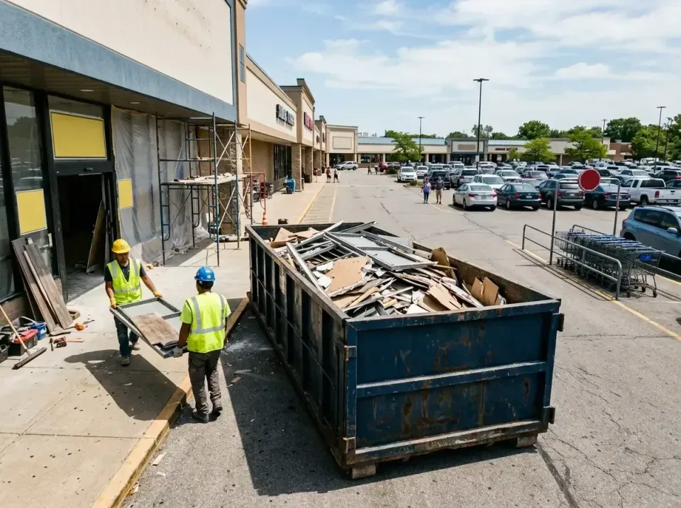 retail-store-renovation-debris-003 — frequently asked questions, Roll-off Dumpster Rentals in Lynchburg, TN